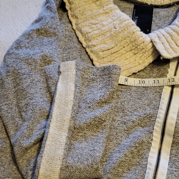 Long Sleeved Anthro Sweatshirt Jacket - Picture 8 of 8